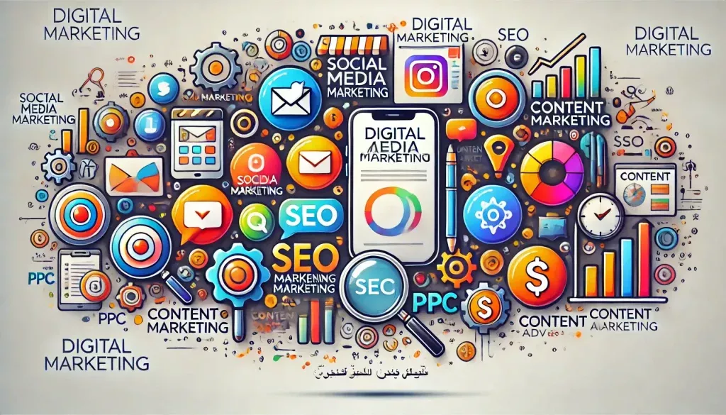 انواع دیجیتال مارکتینگ