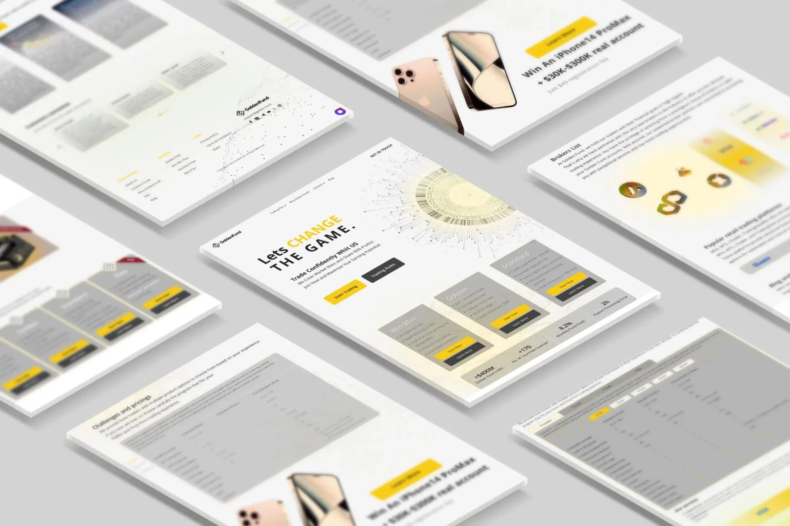Active project banner
