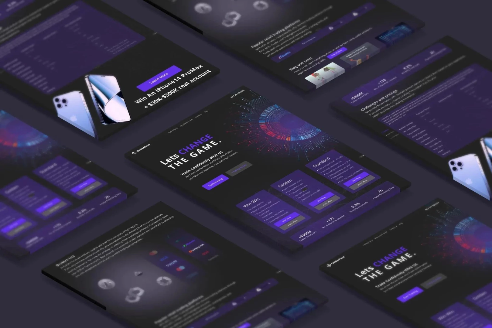 Active project banner