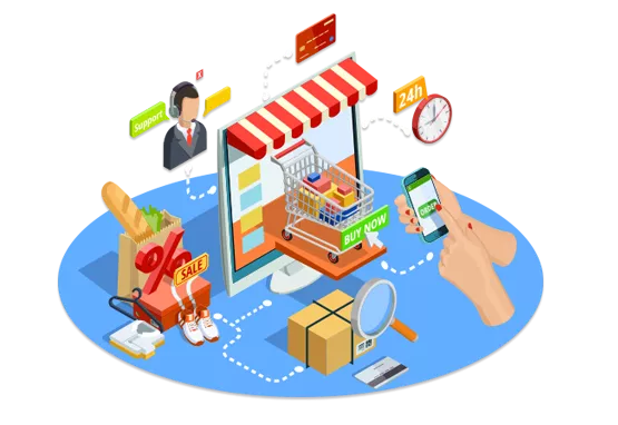 امکانات سایت فروشگاهی
